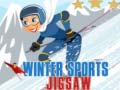                                                                     Winter Sports Jigsaw קחשמ