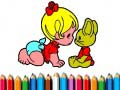                                                                     Back To School: Aby Girl Coloring קחשמ