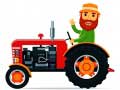                                                                     Cartoon Farm Traktors קחשמ