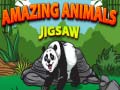                                                                     Amazing Animals Jigsaw קחשמ