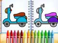                                                                     Cute Bike Coloring Book קחשמ