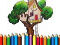                                                                       Tree House Coloring Book ליּפש