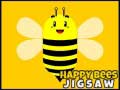                                                                     Happy Bees Jigsaw קחשמ