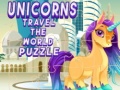                                                                       Unicorns Travel The World Puzzle ליּפש