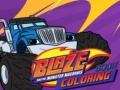                                                                     Baze and the monster machines Coloring Book קחשמ