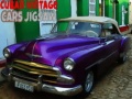                                                                     Cuban Vintage Cars Jigsaw קחשמ