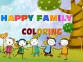                                                                       Happy Family Coloring  ליּפש