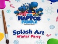                                                                     The Happos Family Splash Art Winter Party קחשמ