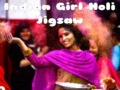                                                                     Indian Girl Holi Jigsaw קחשמ