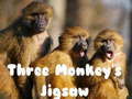                                                                     Three Monkey's Jigsaw קחשמ