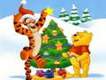                                                                       Winnie the Pooh Christmas Jigsaw Puzzle ליּפש