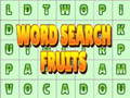                                                                       Word Search Fruits ליּפש