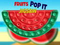                                                                     Fruits Pop It Jigsaw קחשמ