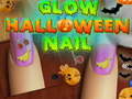                                                                       Glow Halloween Nails ליּפש