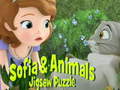                                                                     Sofia And Animals Jigsaw Puzzle קחשמ