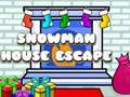                                                                       Snowman House Escape ליּפש