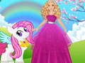                                                                       Barbie and Pony Dressup ליּפש