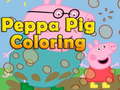                                                                       Peppa Pig Coloring ליּפש