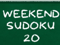                                                                     Weekend Sudoku 20 קחשמ