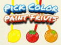                                                                       Pick Color Paint Fruits ליּפש