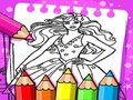                                                                       Barbie Coloring Book  ליּפש