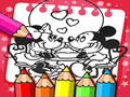                                                                       Mickey Mouse Coloring Book ליּפש