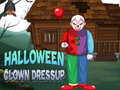                                                                     Halloween Clown Dressup קחשמ