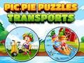                                                                     Pic Pie Puzzles Transports קחשמ