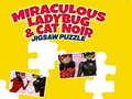                                                                     Miraculous Ladybug & Cat Noir Jigsaw Puzzle קחשמ