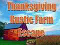                                                                     Thanksgiving Rustic Farm Escape קחשמ