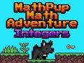                                                                     MathPup Math Adventure Integers קחשמ