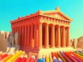                                                                     Coloring Book: Parthenon Temple קחשמ