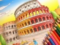                                                                     Coloring Book: The Roman Colosseum קחשמ