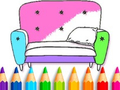                                                                       Coloring Book: House Decoration ליּפש