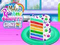                                                                     Make Rainbow Confetti Cake קחשמ