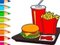                                                                       Coloring Book: Hamburger ליּפש