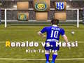                                                                     Messi vs Ronaldo Kick Tac Toe קחשמ