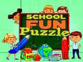                                                                       School Fun Puzzle ליּפש
