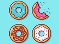                                                                     Coloring Book: Doughnuts קחשמ