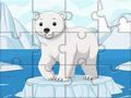                                                                     Jigsaw Puzzle: Polar Bear קחשמ