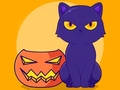                                                                       Coloring Book: Halloween Cat ליּפש