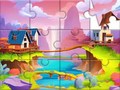                                                                      Jigsaw Puzzle: Village ליּפש