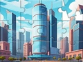                                                                       Jigsaw Puzzle: City Buildings ליּפש