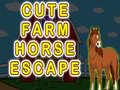                                                                     Cute Farm Horse Escape קחשמ
