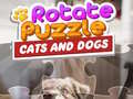                                                                    Rotate Puzzle - Cats and Dogs קחשמ