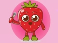                                                                     Coloring Book: Delicious Strawberries קחשמ