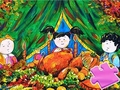                                                                     Jigsaw Puzzle: Happy Thanksgiving קחשמ