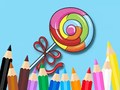                                                                     Coloring Book: Lollipop קחשמ