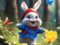                                                                     Jigsaw Puzzle: Running Rabbit קחשמ