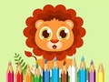                                                                     Coloring Book: Baby Lion קחשמ